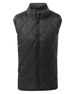 Diamond pane padded gilet