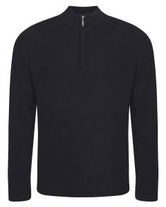 Wakhan ¼ regen zip knit sweater