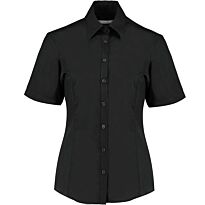 Business Blouse Short-Sleeved Tailored Fit