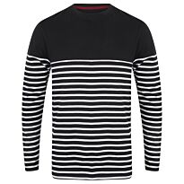 Long Sleeve Breton Striped T