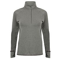 Women'S Long-Sleeved ¼ Zip Top