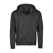 Unlabeled Hooded Full-Zip Sweatshirt