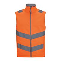 Hi-Vis Pro Contract Ablaze Softshell Bodywarmer