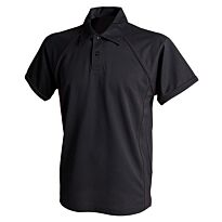 Piped performance polo